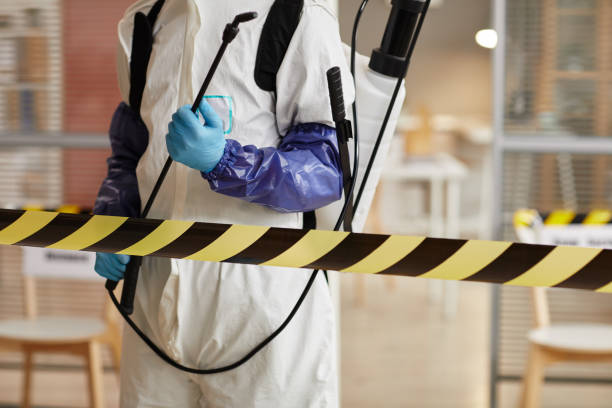 Professional Unattended Death Cleanup technician working in Marion, TX